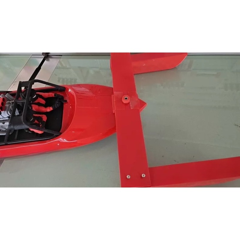 3D Printing Rc Boat - Afneembare reddingsbootset voor RC jetboot, 3D-geprinte