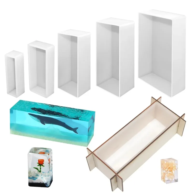 3D Printing Epoxy Resin - Nieuw ontwerp 3D rechthoekige kubusvormige epoxyhars