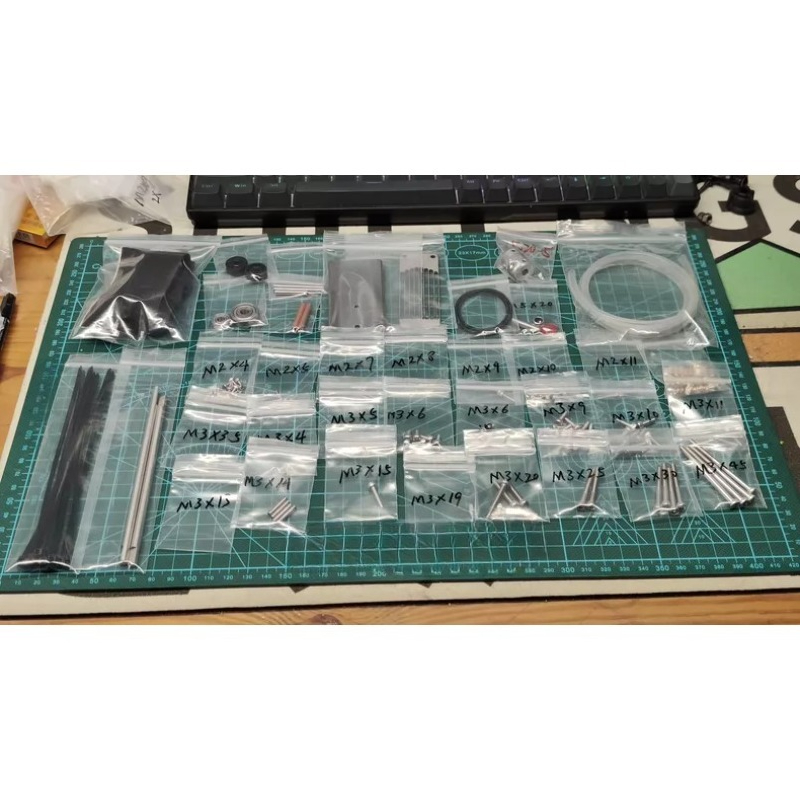 3D Printing Rc Boat - Complete metalen hardwarekit voor M-Jet 35