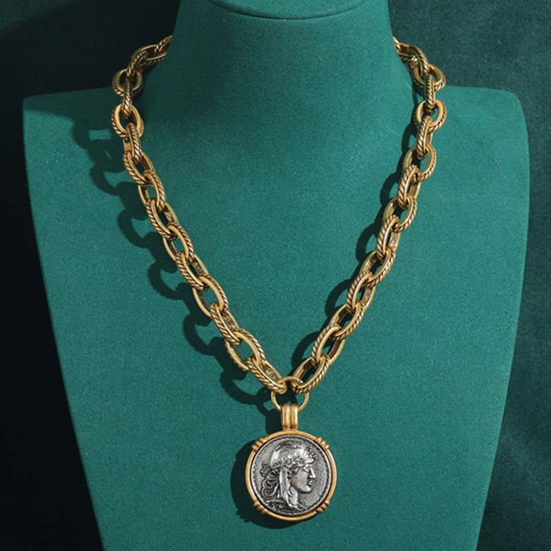 3D Printing Online - Vintage Chokers Ketting Oude Avatar Carving