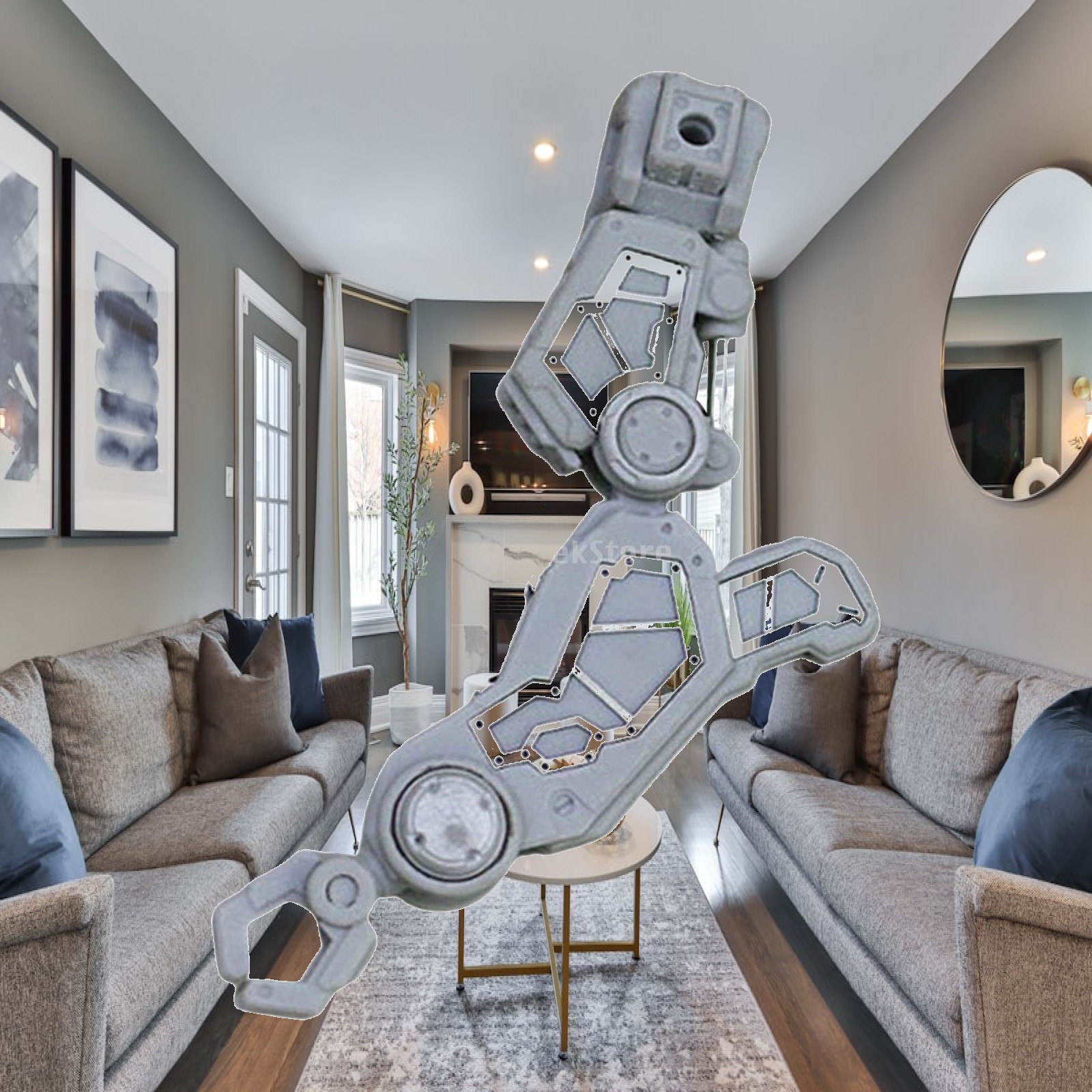 3D Printing Robot Arm - Draadloos handvatmodel armset Sci-fi Handig Stevig