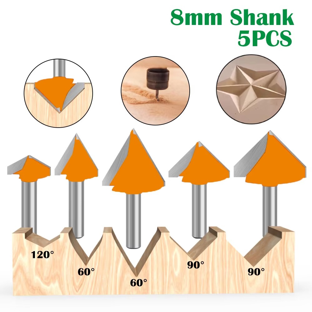 1PC 8MM Schachtfrees Houtbewer - 3D Printing Online recensie en prijs