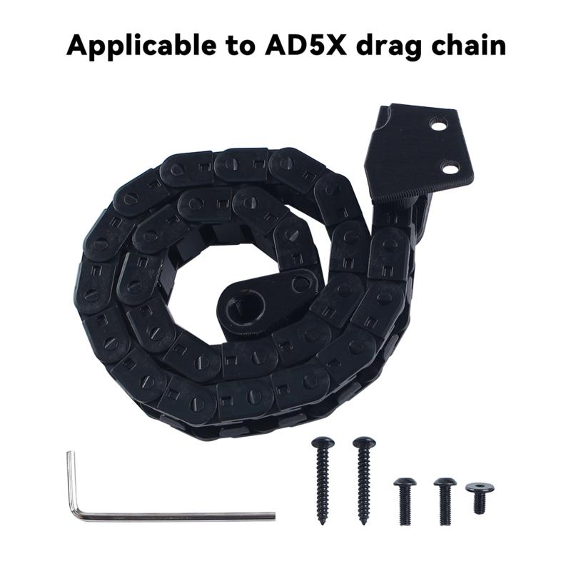 [COA] Zwarte 3D-printer verbet - 3D Printer Cable Chain recensie en prijs