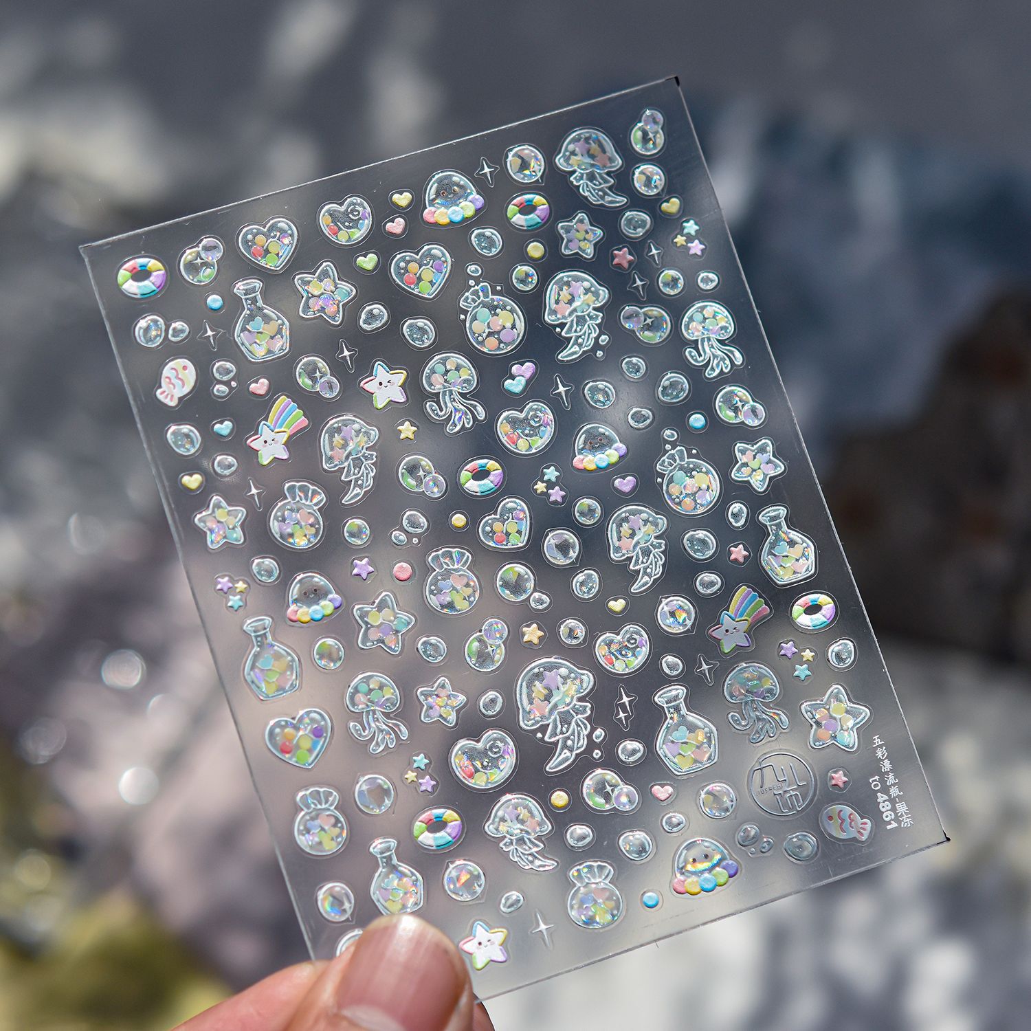 Kleurrijke Drift Bag Jelly Nai - 3D Printing Epoxy Resin recensie en prijs
