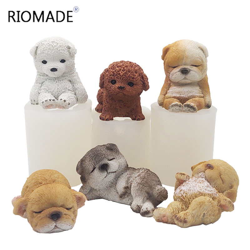 3D Hond Siliconen Mallen 6 Mod - 3D Printing Epoxy Resin recensie en prijs