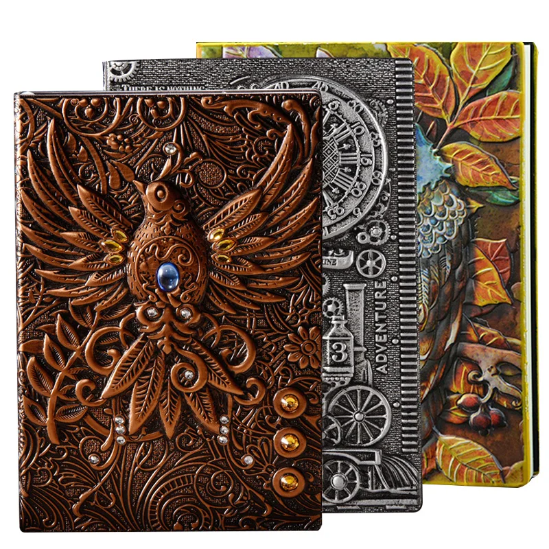 3D-geëmbossed notitieboek A5 D - 3D Printing Journal recensie en prijs
