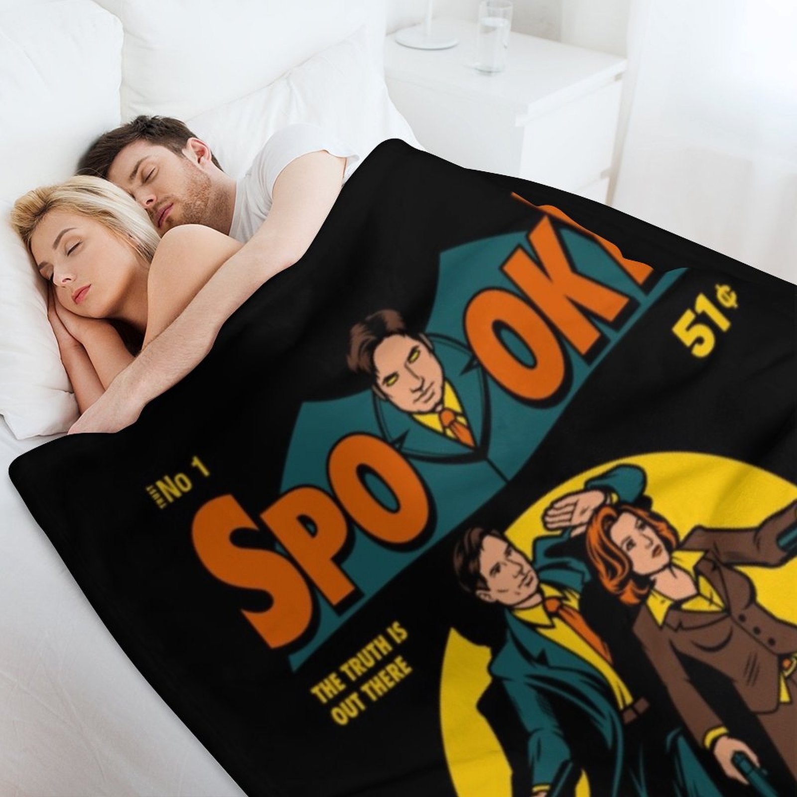 X Files, Spooky Comic Throw-de - 3D Printing File Free recensie en prijs