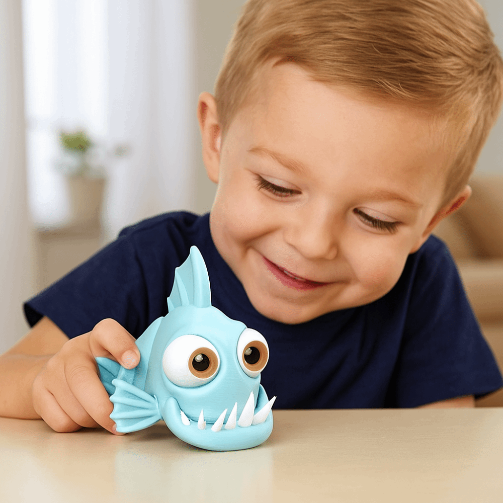 PLA 3D-geprinte Piranha-action - 3D Printing Pla recensie en prijs