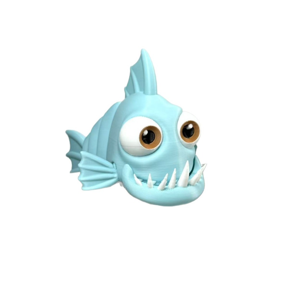 PLA 3D-geprinte Piranha-action - 3D Printing Pla recensie en prijs