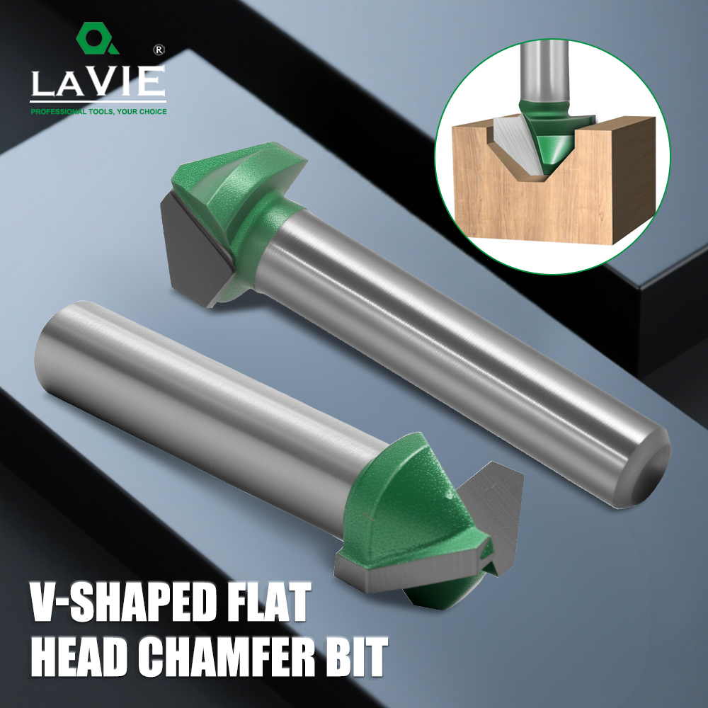 LAVIE 1pc platte V-bit voor ho - 3D Printing Online recensie en prijs
