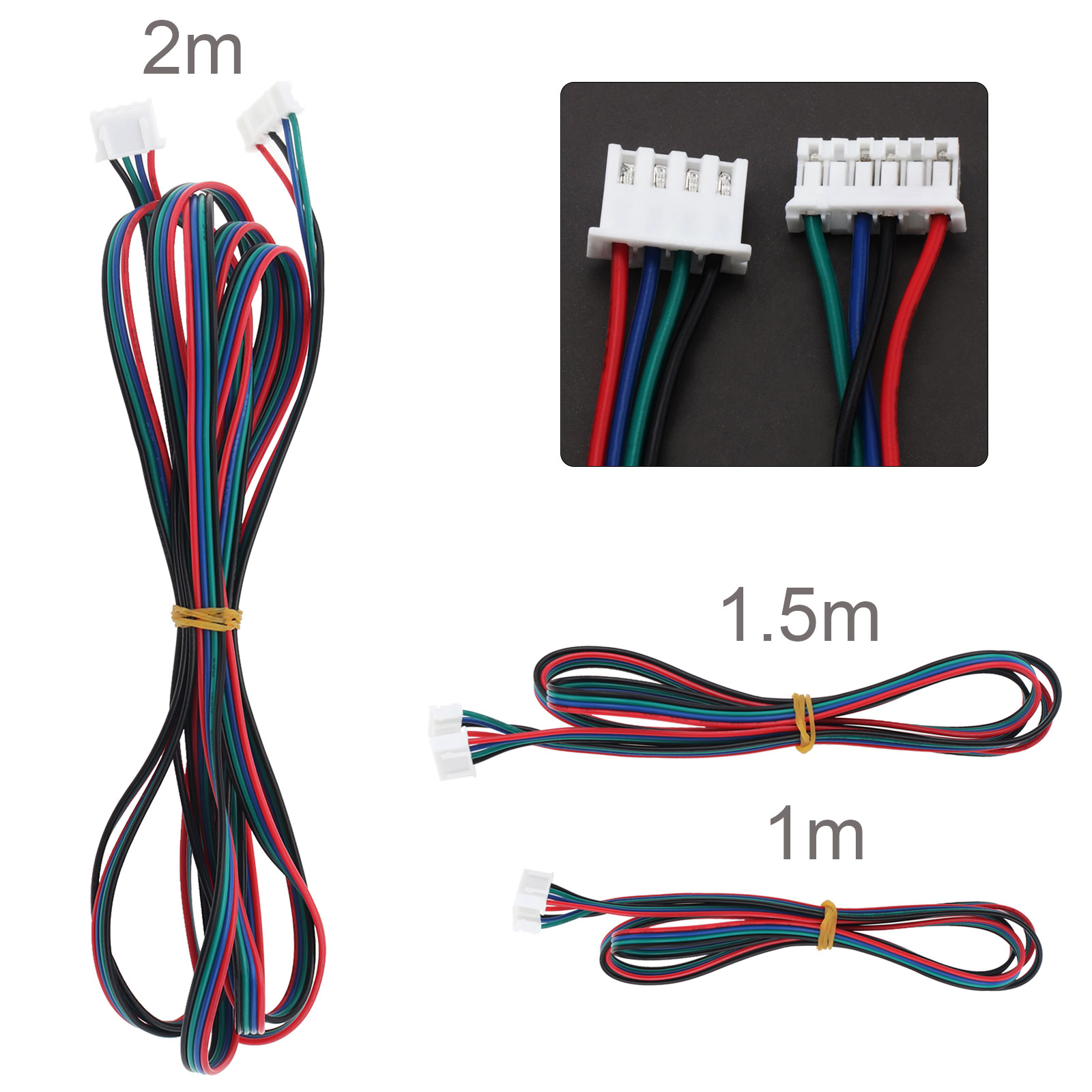 1 stuk 1 m / 1,5 m XH2.54 4-pi - 3D Printer Cable Chain recensie en prijs