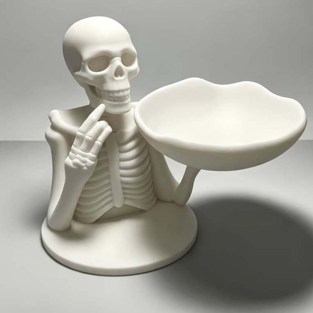 3D-geprinte skelet snoepkom, b - 3D Printing Pla recensie en prijs